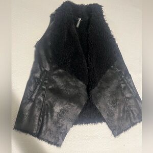 Faux fur vest